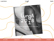 Tablet Screenshot of lunga.is